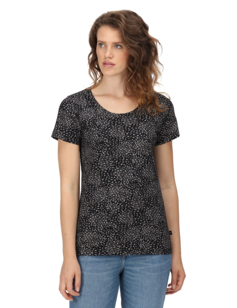 imagem de Regatta Womens/Ladies Filandra T-shirt abstrata4