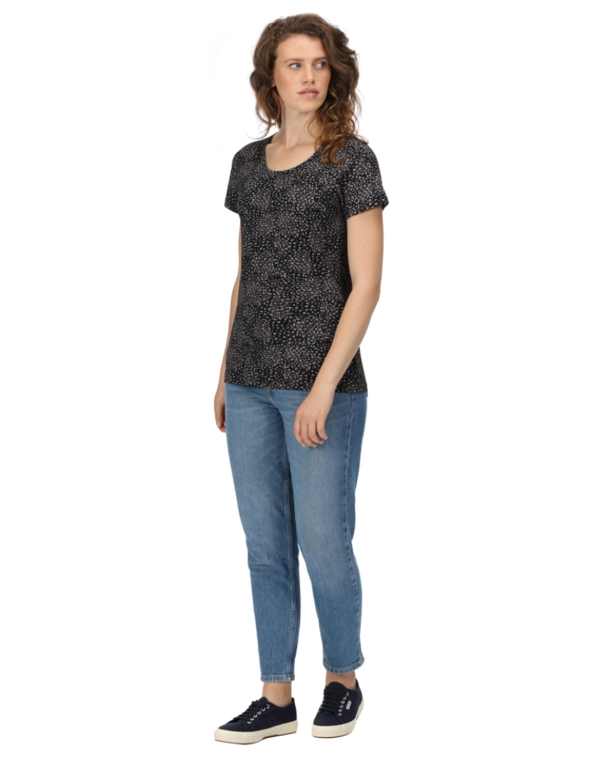 imagem de Regatta Womens/Ladies Filandra T-shirt abstrata5