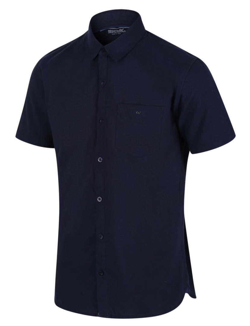 imagem de Regatta Mens Mikel Oxford Camisa de manga curta4