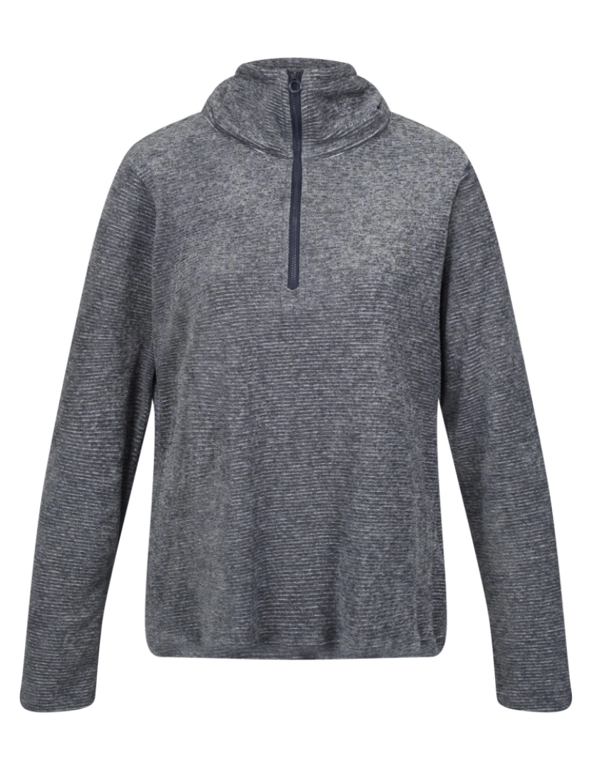 imagem de Regatta Womens/Ladies Fidelia Ii Textured metade Zip Fleece1