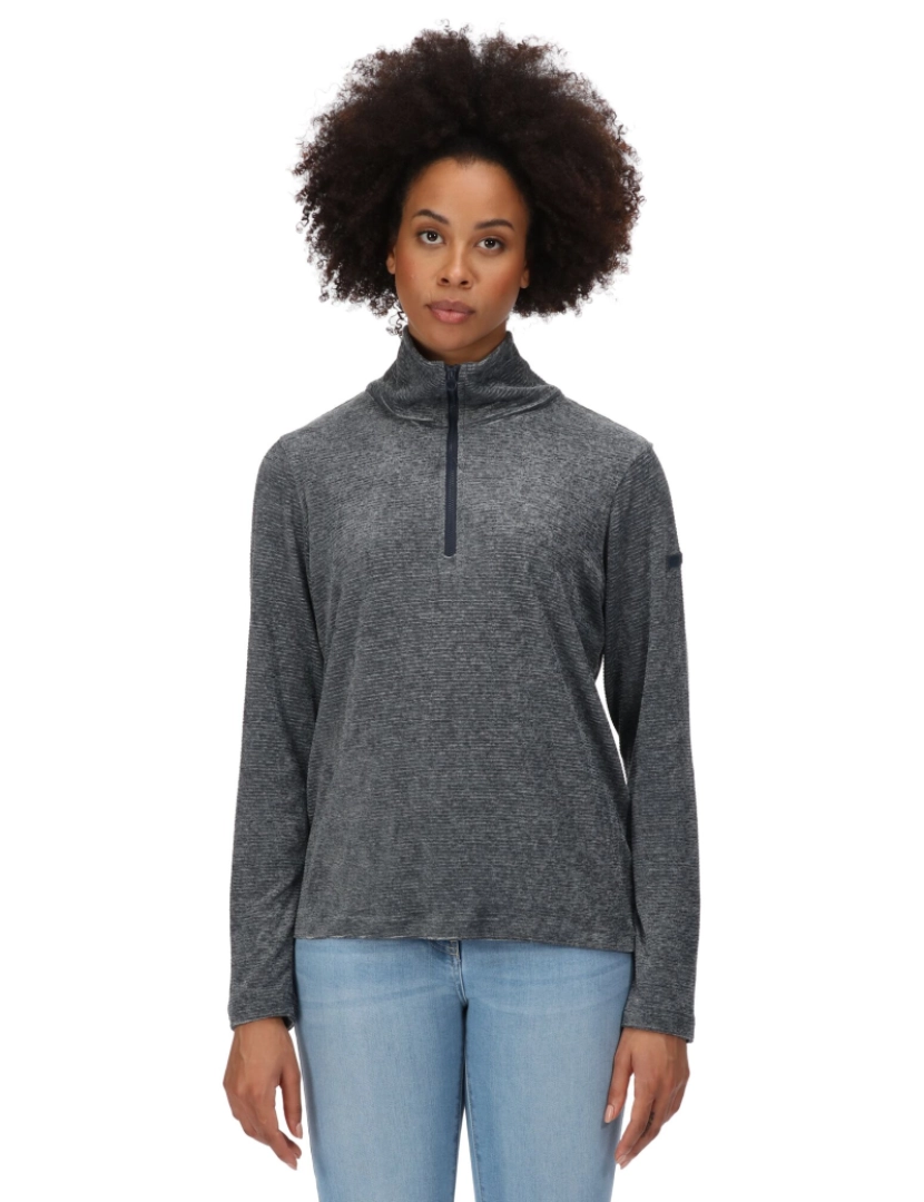 imagem de Regatta Womens/Ladies Fidelia Ii Textured metade Zip Fleece6