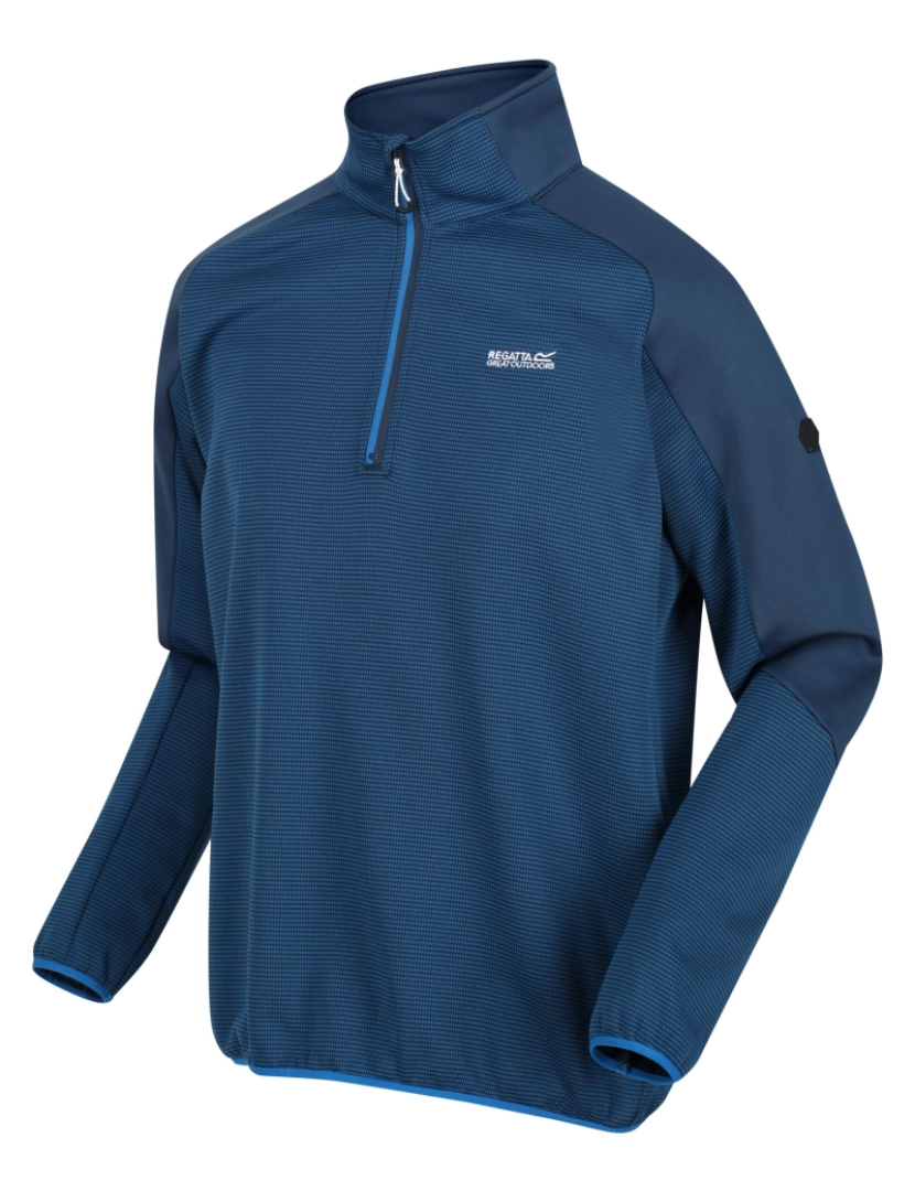 imagem de Regata Mens Highton Meio Zip Foge4