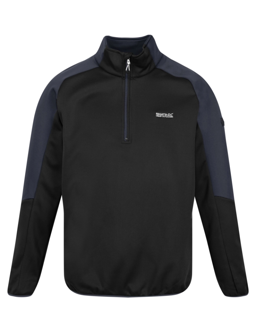 imagem de Regata Mens Highton Meio Zip Foge1