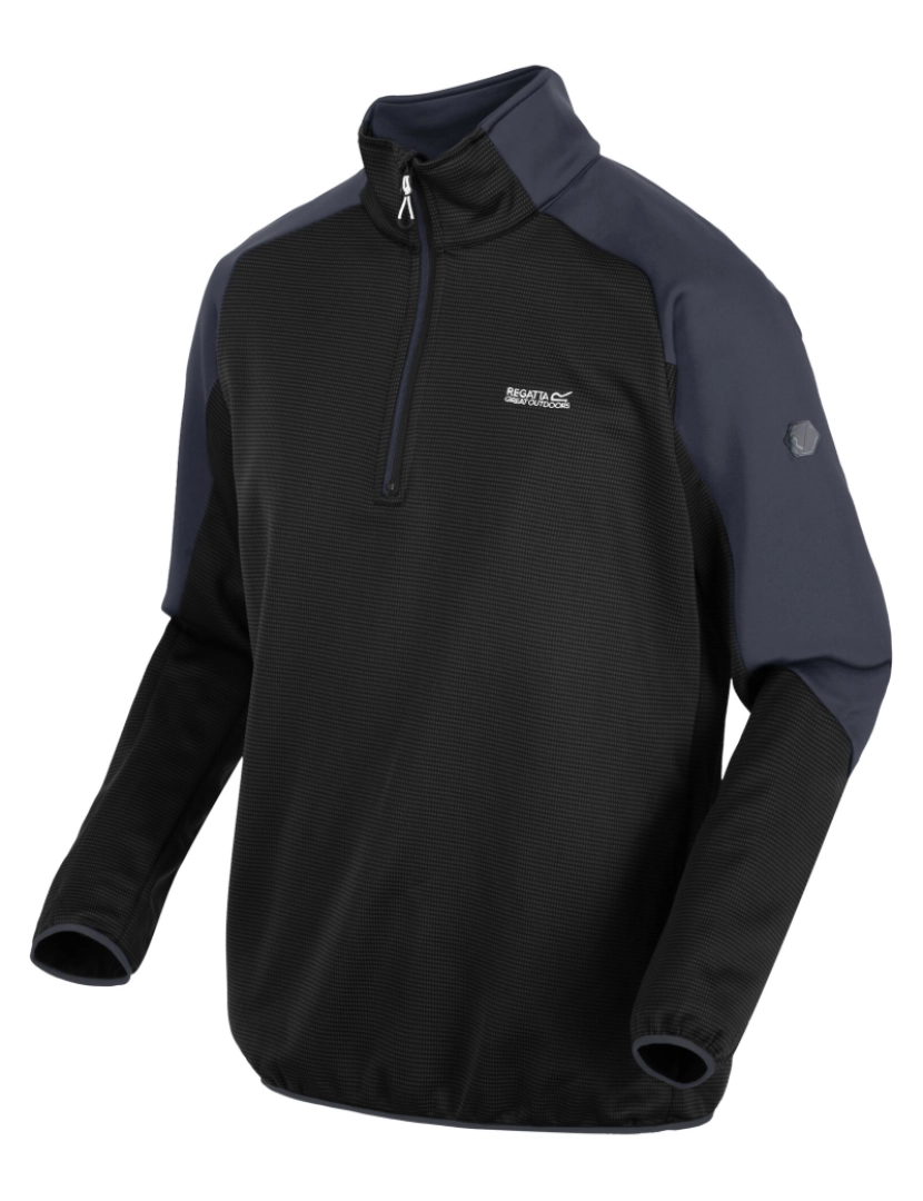 imagem de Regata Mens Highton Meio Zip Foge4