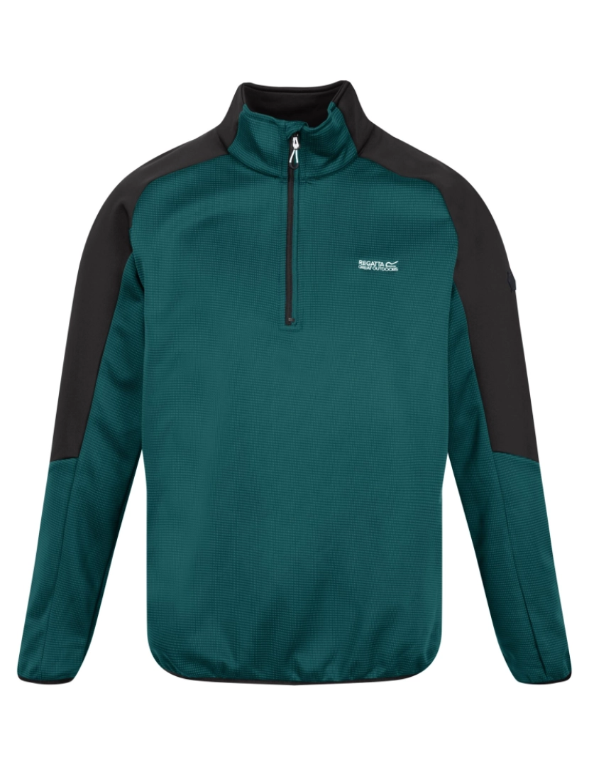 imagem de Regata Mens Highton Meio Zip Foge1