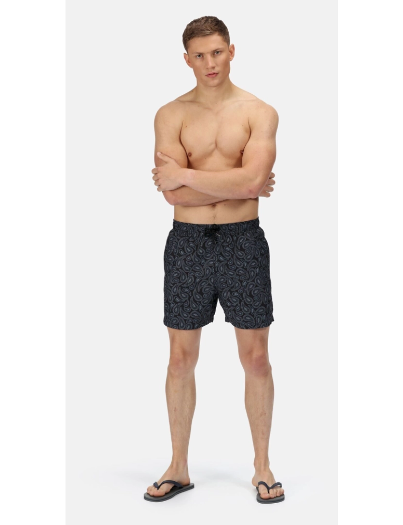 imagem de Regatta Mens Loras Paisley Swim Shorts6