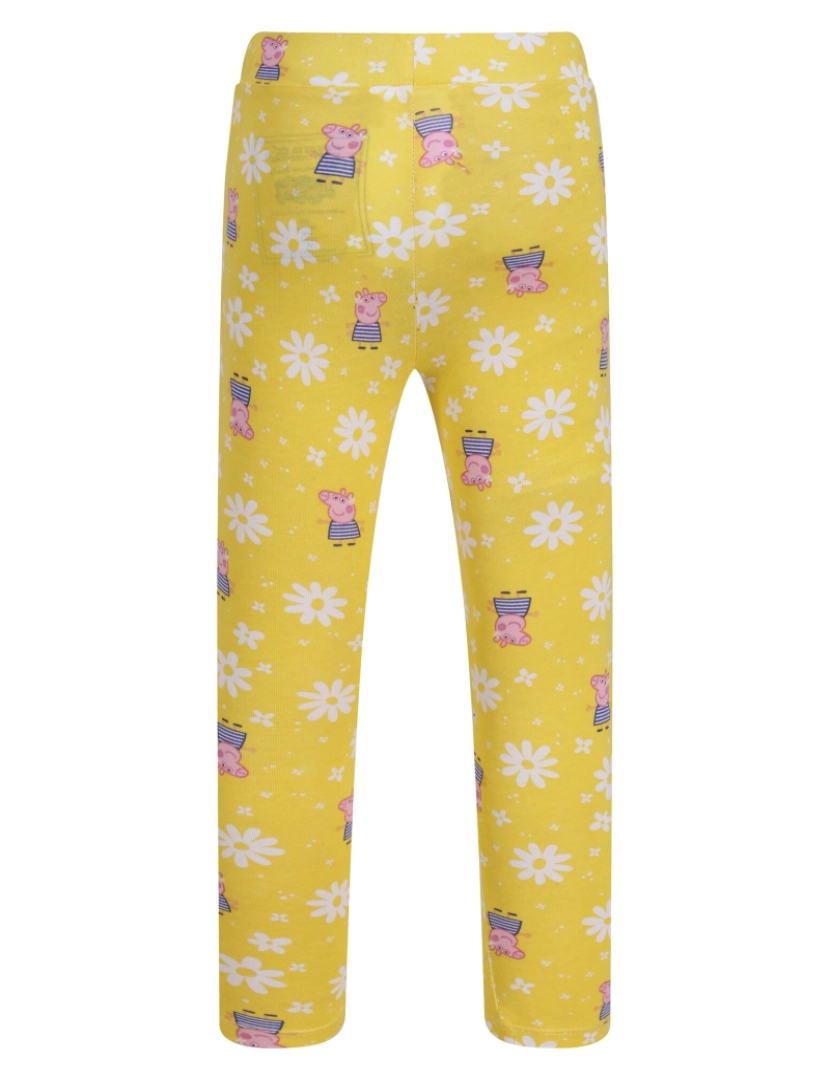 imagem de Regatta Crianças/Kids Impresso Peppa Pig Leggings (Pacote de 2)2