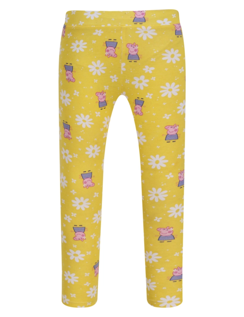 imagem de Regatta Crianças/Kids Impresso Peppa Pig Leggings (Pacote de 2)4