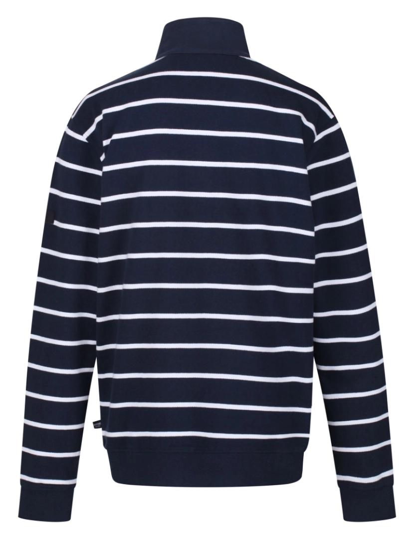 imagem de Regatta homens taron Stripe meia Zip Foge2