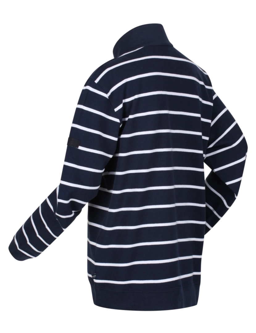 imagem de Regatta homens taron Stripe meia Zip Foge3