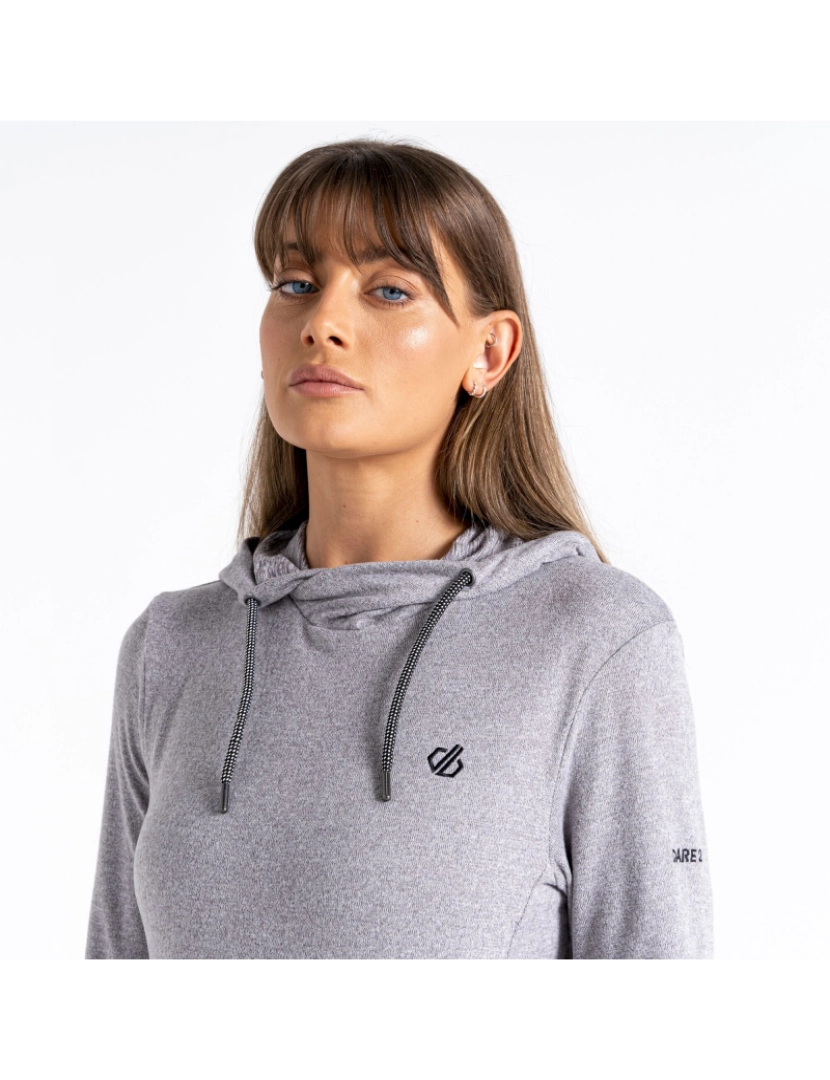 imagem de Dare 2B Mulheres/Ladies Out & Out Marl Fleece Hoodie3