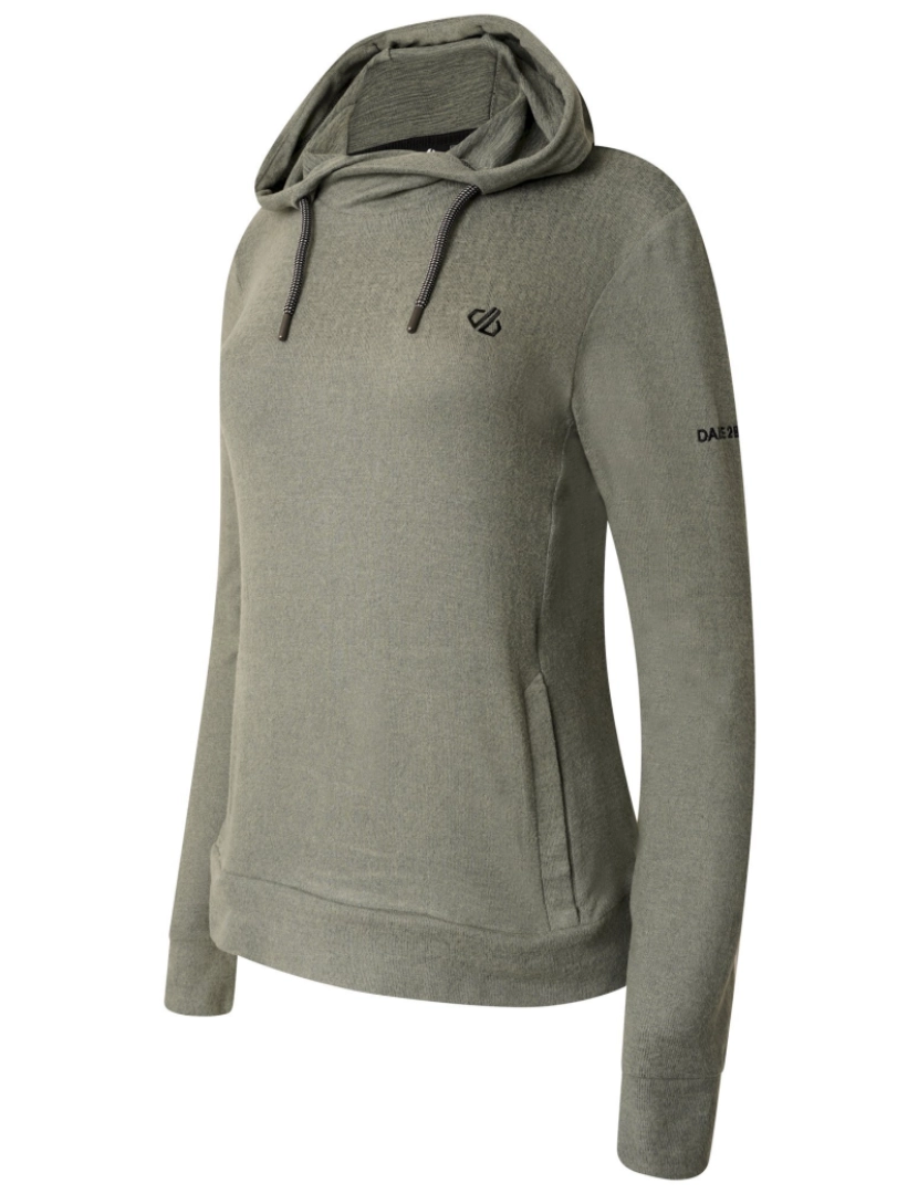 imagem de Dare 2B Mulheres/Ladies Out & Out Marl Fleece Hoodie4