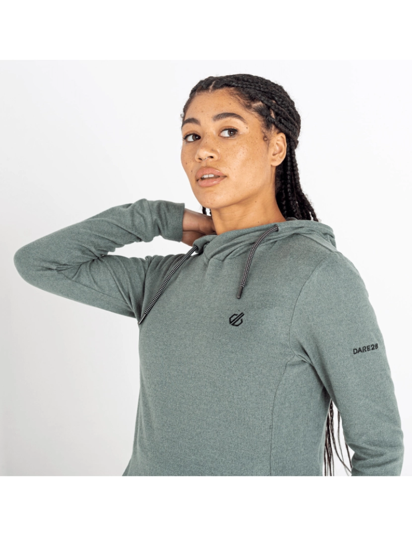 imagem de Dare 2B Mulheres/Ladies Out & Out Marl Fleece Hoodie5