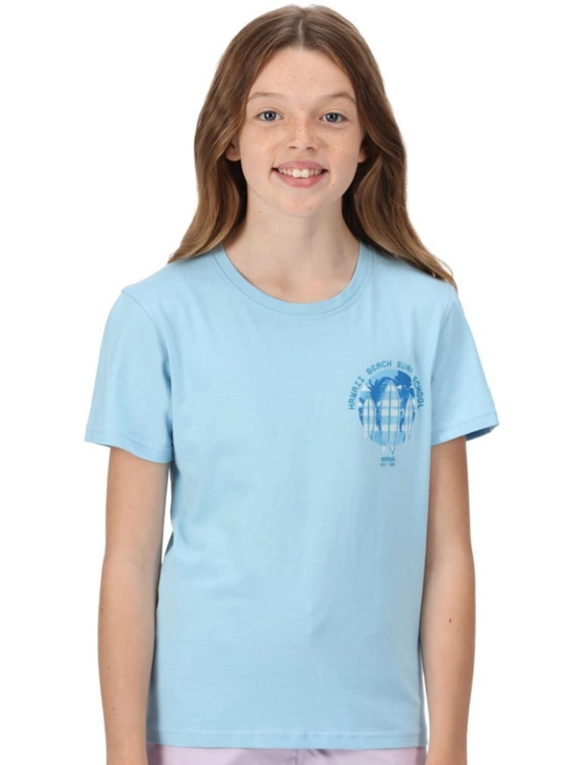 imagem de Regatta Crianças/Kids Bosley V Impresso T-shirt1