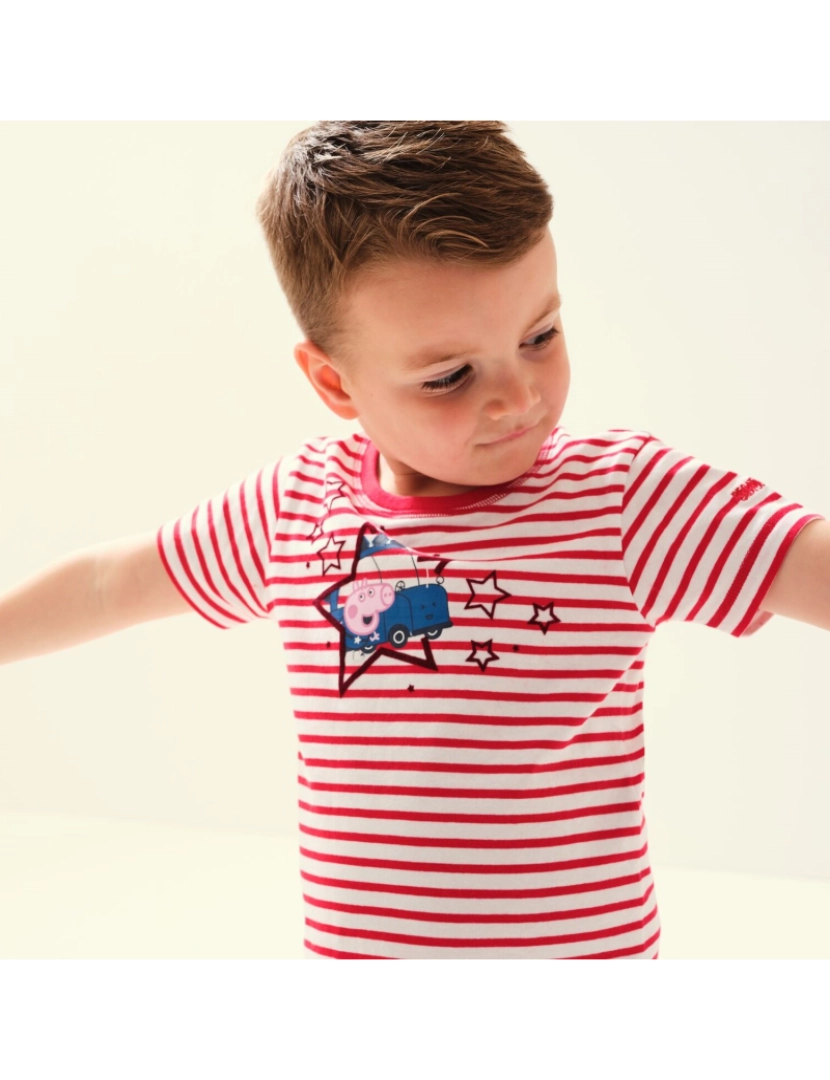 imagem de Regatta Crianças/Kids Peppa Porco Estrelas T-Shirt2