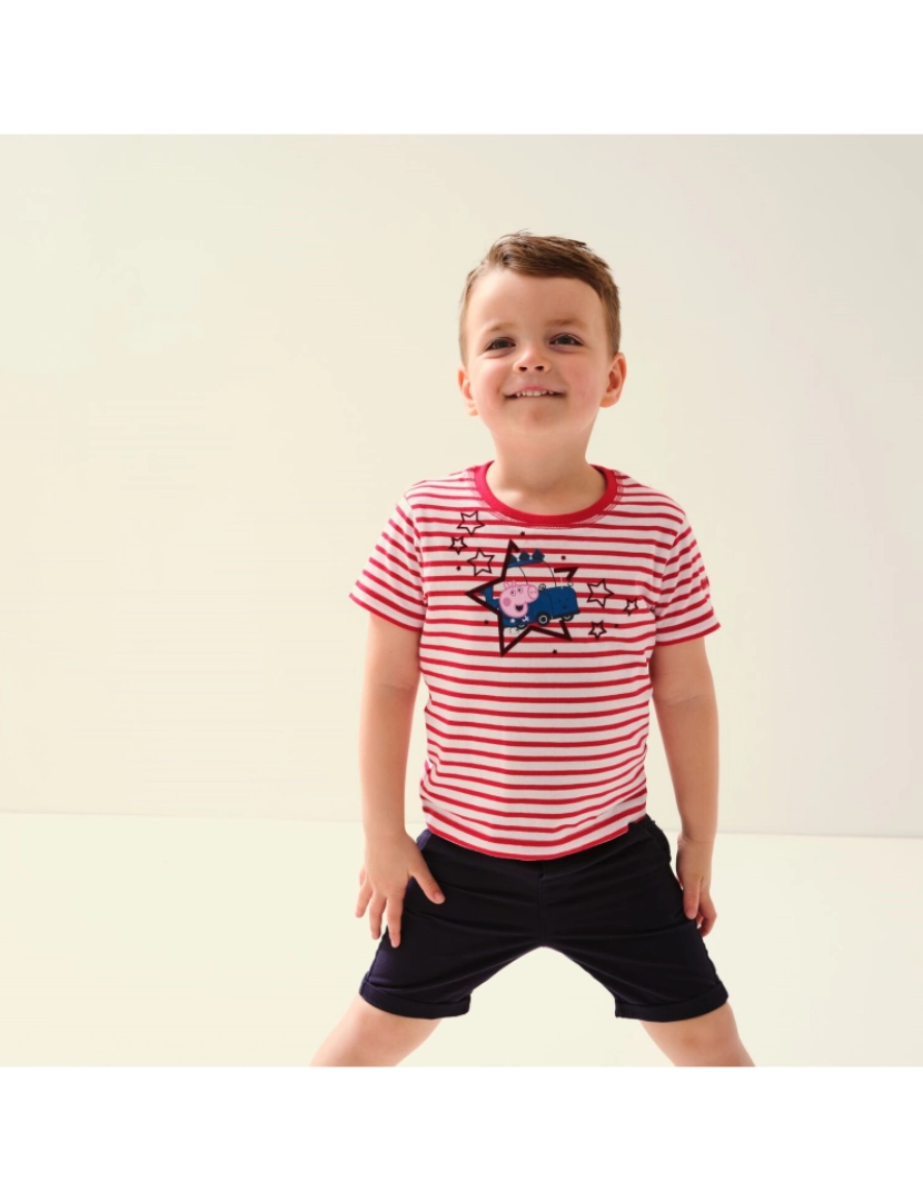 imagem de Regatta Crianças/Kids Peppa Porco Estrelas T-Shirt3