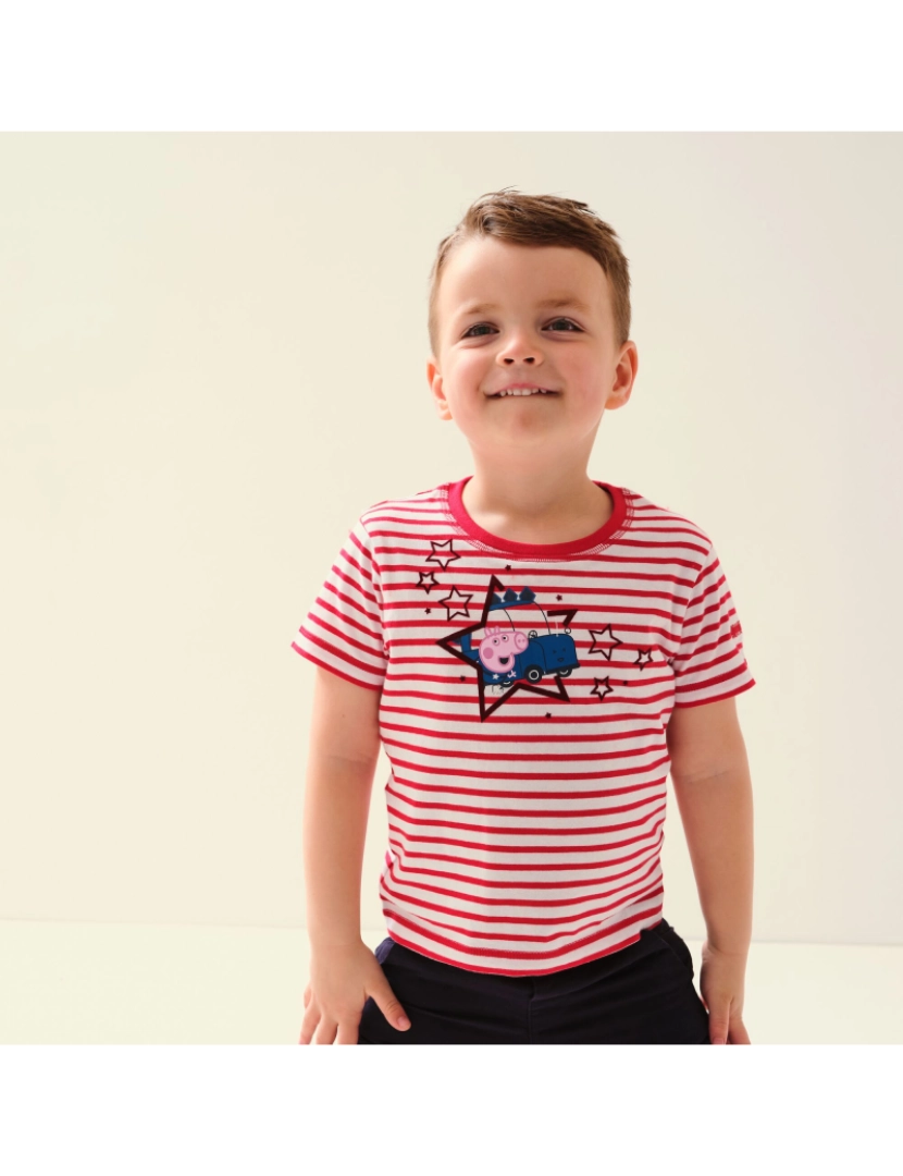 imagem de Regatta Crianças/Kids Peppa Porco Estrelas T-Shirt4