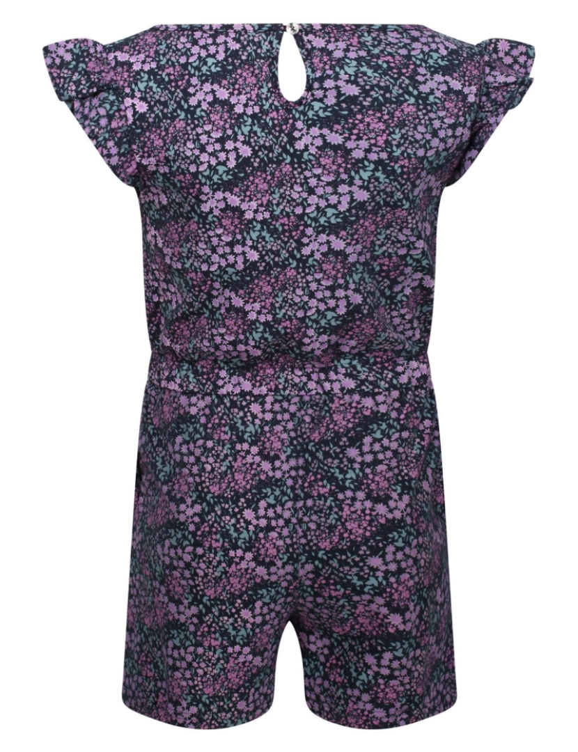 imagem de Regatta Crianças/Kids Dasie Ditsy Imprimir Ruffle Playsuit2