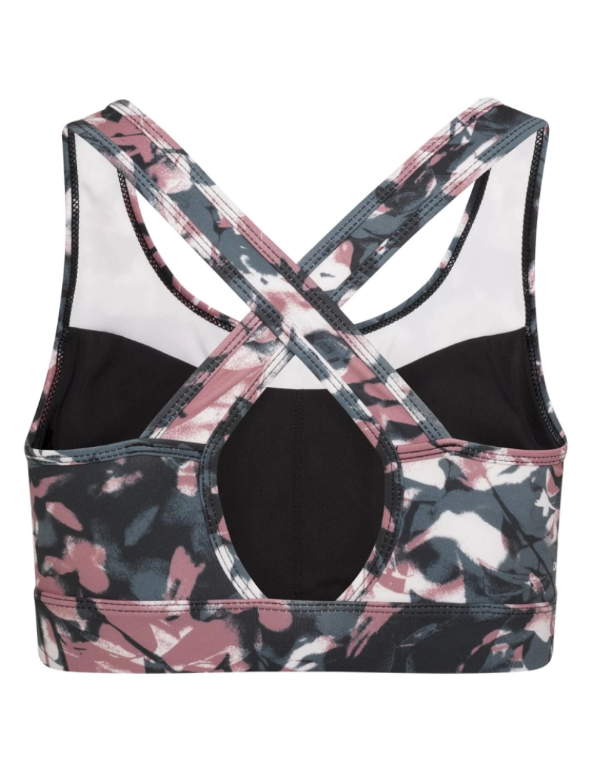 imagem de Dare 2B Mulheres/Ladies Mantra Laura Whitmore Floral reciclado esportes sutiã2