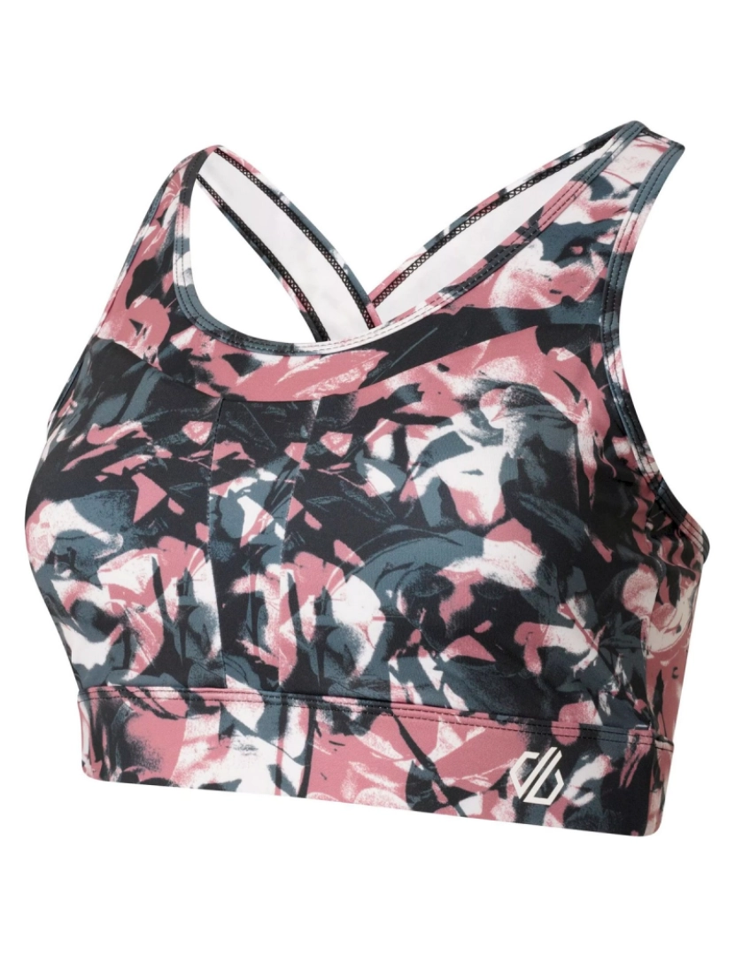 imagem de Dare 2B Mulheres/Ladies Mantra Laura Whitmore Floral reciclado esportes sutiã3