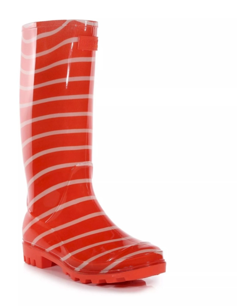 imagem de Regatta Womens/Ladies Wenlock Striped Wellington Botas1