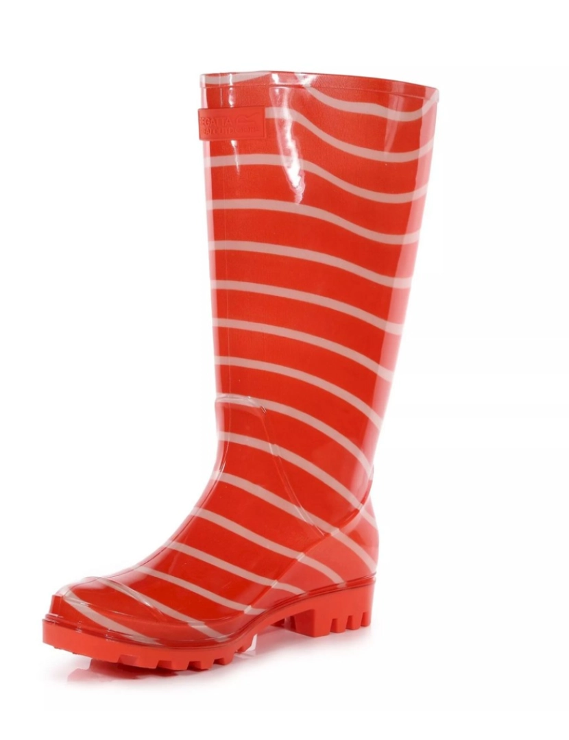 imagem de Regatta Womens/Ladies Wenlock Striped Wellington Botas3