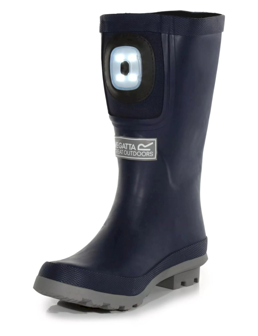 imagem de Regatta Crianças / Crianças Fairweather Shine Brite Light Wellington Botas5