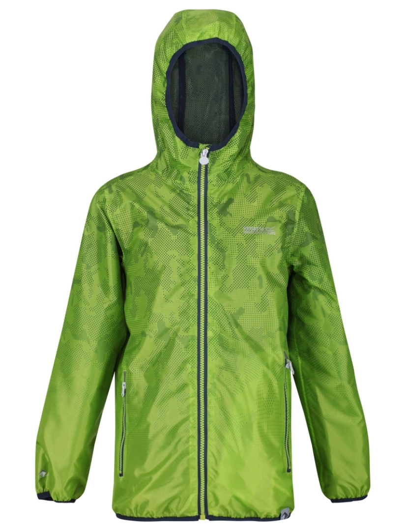 imagem de Regatta Great Outdoors Crianças/Kids Impresso Lever Pixel Jacket1