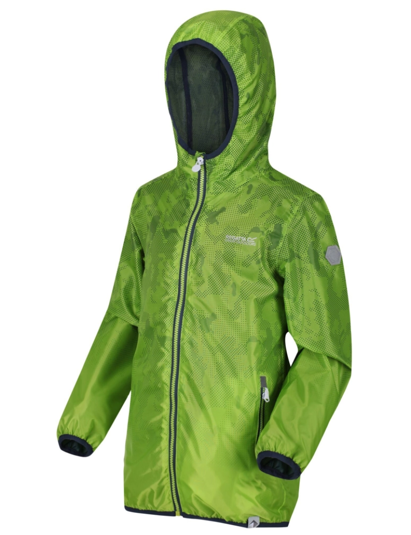 imagem de Regatta Great Outdoors Crianças/Kids Impresso Lever Pixel Jacket5