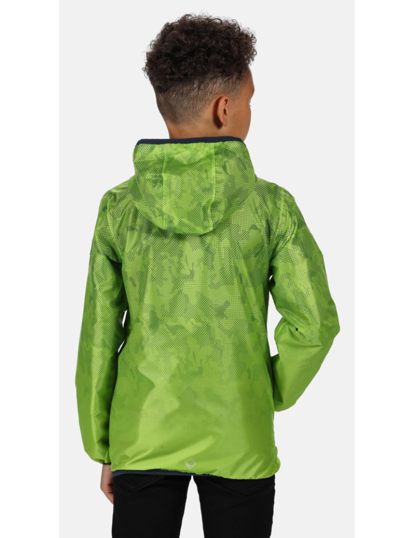 imagem de Regatta Great Outdoors Crianças/Kids Impresso Lever Pixel Jacket6