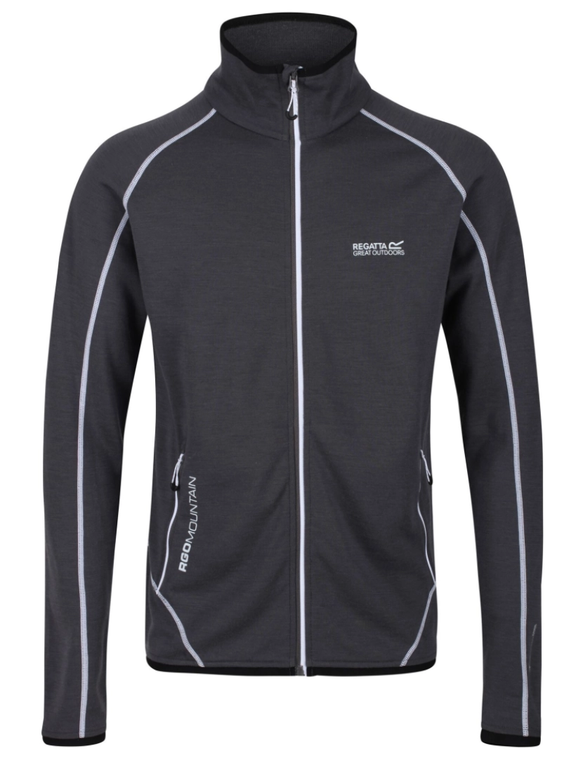 imagem de Regatta Mens Hentana Ii Full Zip Stretch Midlayer1