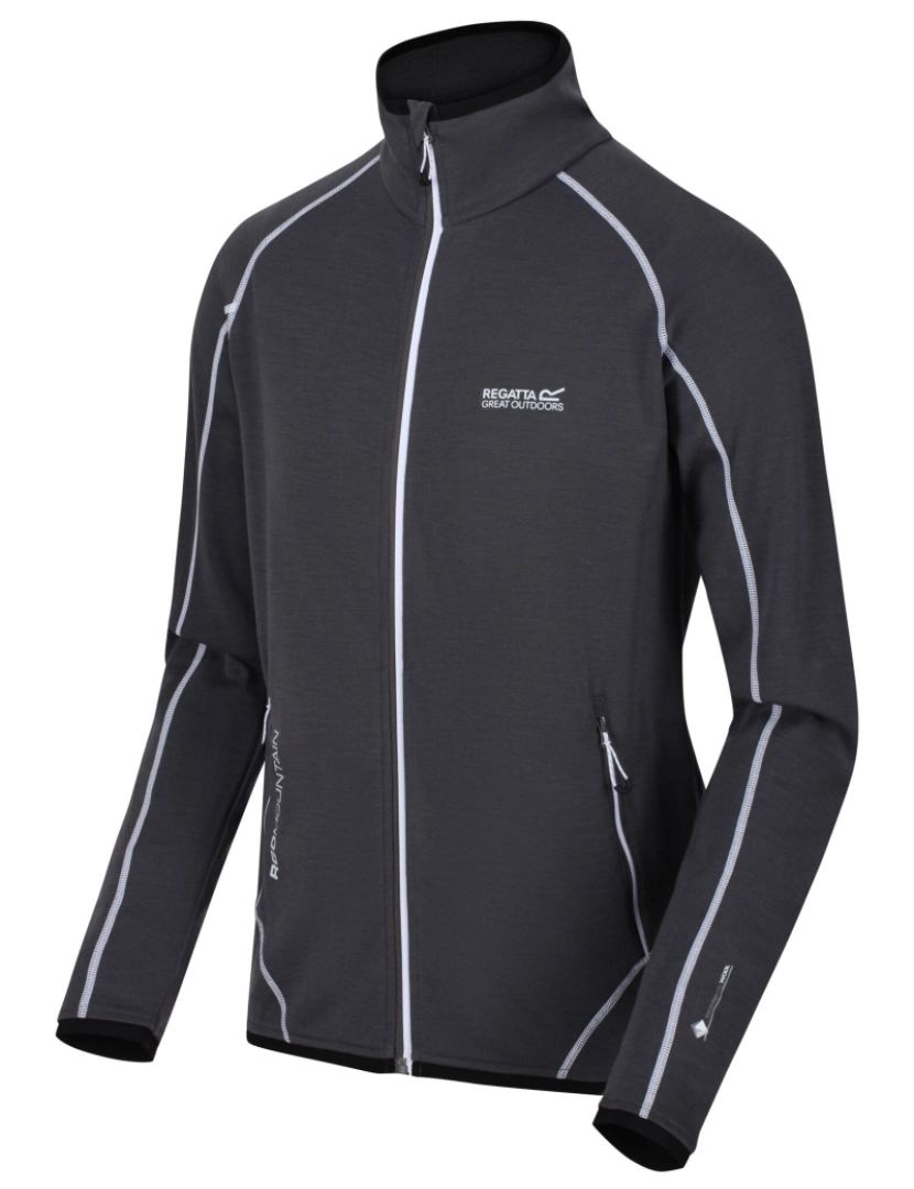 imagem de Regatta Mens Hentana Ii Full Zip Stretch Midlayer2