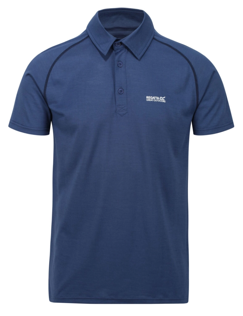 imagem de Regatta Mens Kalter manga curta Polo camisa1