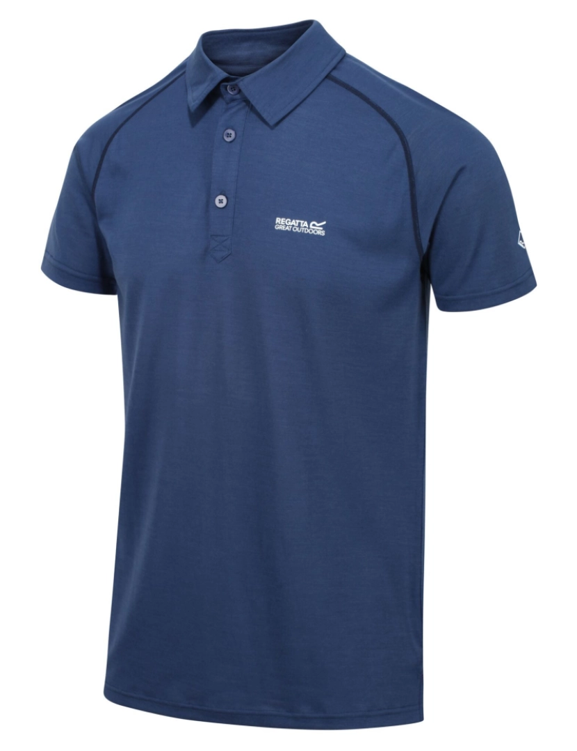 imagem de Regatta Mens Kalter manga curta Polo camisa4