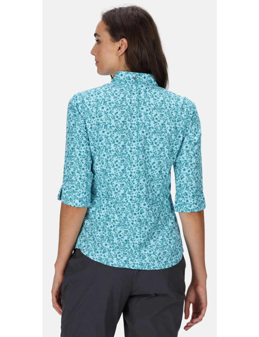 imagem de Regatta Womens/Ladies Nimis Iii Floral 3/4 manga camisa5