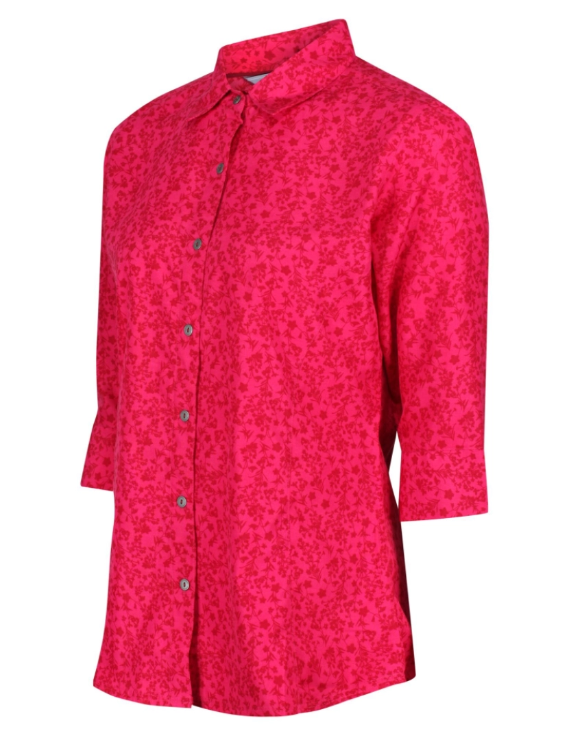 imagem de Regatta Womens/Ladies Nimis Iii Floral 3/4 manga camisa4