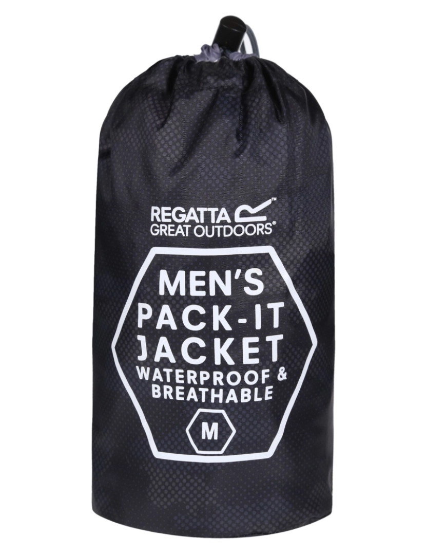 imagem de Regatta Mens Pack Impresso Jaqueta Impermeável5