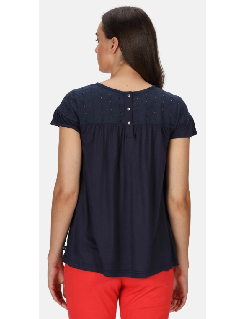 imagem de Regatta Womens/Ladies Abitha Broderie Anglaise T-Shirt3