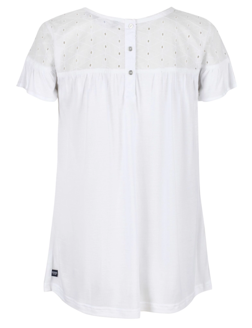 imagem de Regatta Womens/Ladies Abitha Broderie Anglaise T-Shirt2