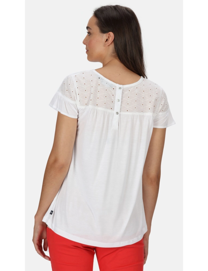 imagem de Regatta Womens/Ladies Abitha Broderie Anglaise T-Shirt4