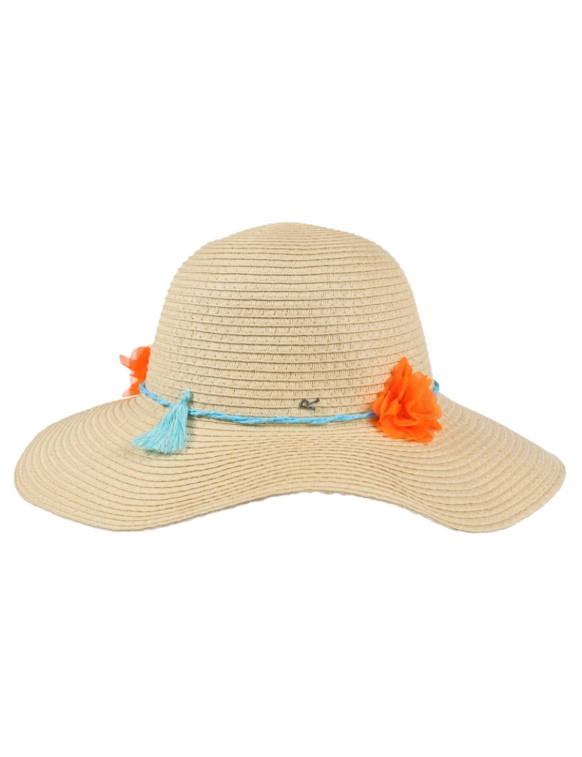 imagem de Regatta Crianças/Kids Mayla Straw Sun Hat - 7-10 Años1