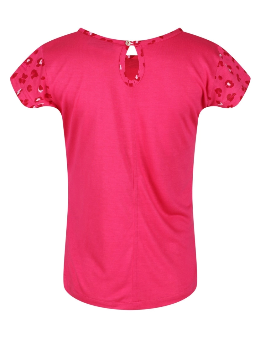 imagem de Regatta Girls Charabee Animal Print Lightweight T-shirt2