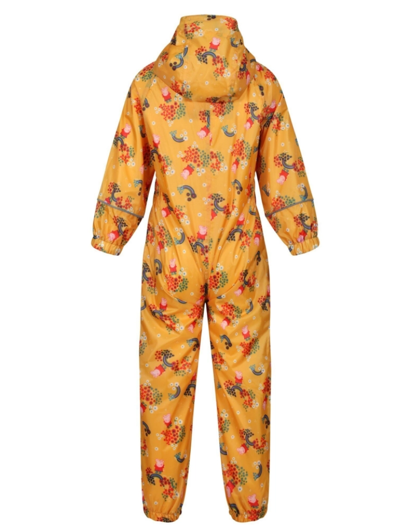 imagem de Regatta Crianças/Kids Pobble Peppa Pig Floral impermeável Puddle Suit2