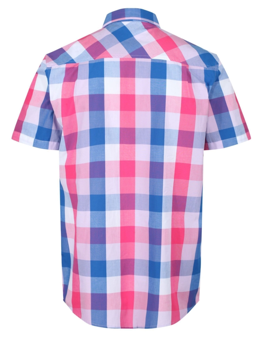 imagem de Regatta Mens Ramiel Checked camisa de manga curta2