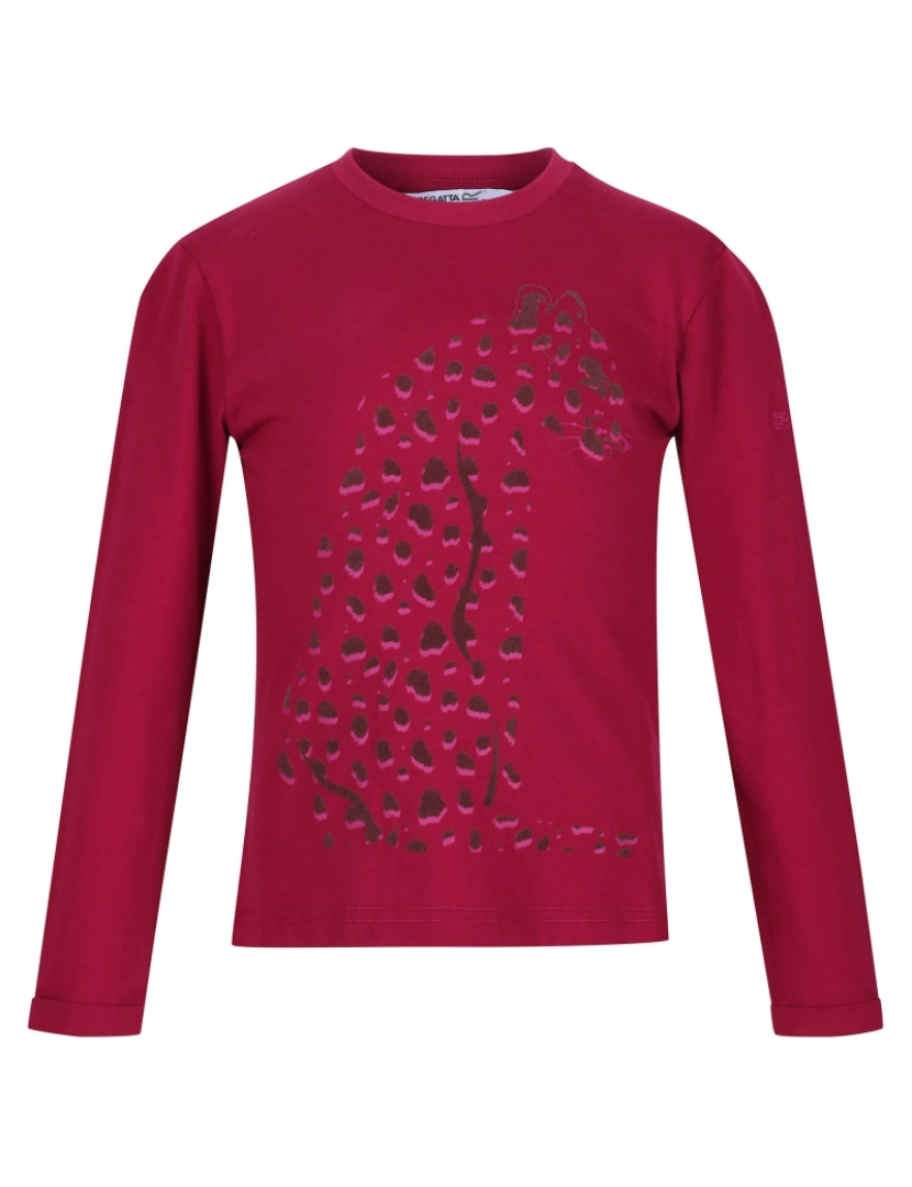 imagem de Regatta Crianças/Kids Wenbie Ii Leopard T-Shirt1