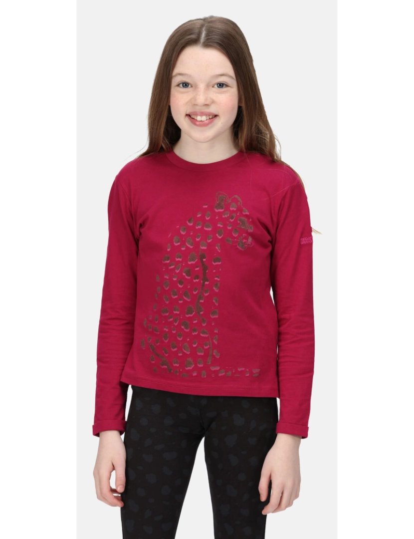 imagem de Regatta Crianças/Kids Wenbie Ii Leopard T-Shirt5