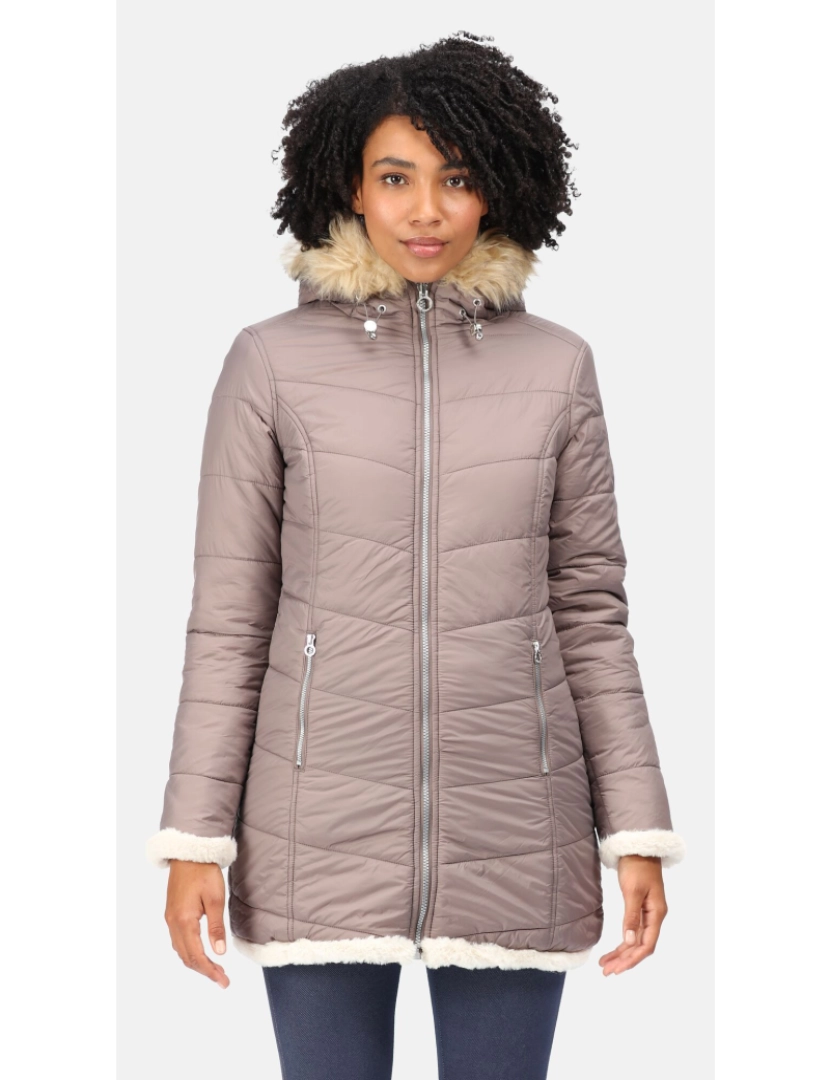 imagem de Regatta Womens/Ladies Charlize Insulated Parka6