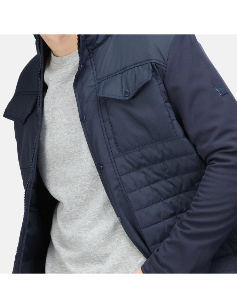 imagem de Regatta Mens Kadir Quilted casaco isolado3