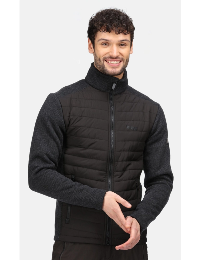 imagem de Regatta Mens Arkley Marl Full Zip Fleece Jacket5