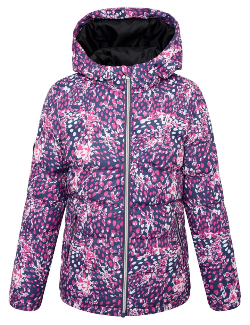 imagem de Dare 2B Meninas Verdict Leopard Imprimir Isolado Ski Jacket1